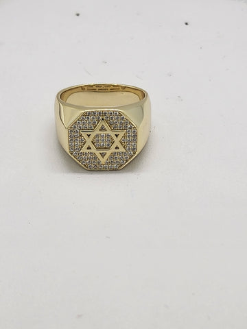 Brand New Sterling Silver 925 Star Of David Ring