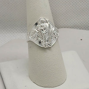 Brand New Sterling SIlver 925 San Judas Tadeo Ring