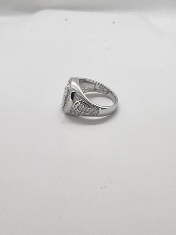 Brand New Sterling Silver 925 San Judas Horseshoe Ring