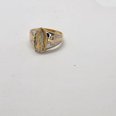 Brand New Sterling Silver 925 Virgen De Guadalupe Ring