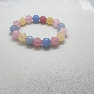 Brand New Multi Light Color Agate Bracelet