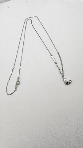 Brand New Sterling Silver 925 Love Heart Necklace