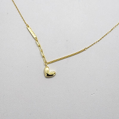 Brand New Sterling Silver 925 Love Heart Necklace