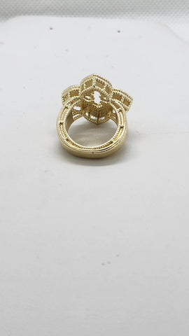 Brand New Black Clover Brass Ring