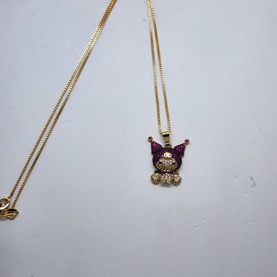 Brand New Kuromi Necklace