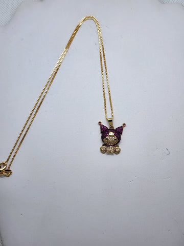 Brand New Kuromi Necklace