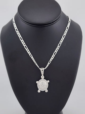 Brand New Sterling Silver 925 Turtle Necklace