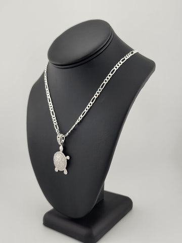 Brand New Sterling Silver 925 Turtle Necklace