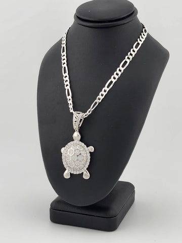 Brand New Sterling Silver 925 Turtle Necklace