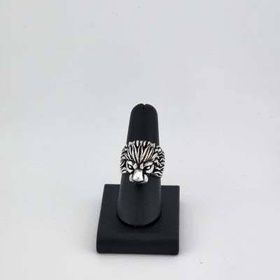 Brand New Sterling Silver 925 Lion Head Ring