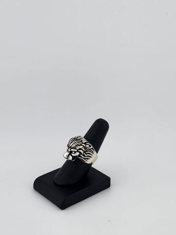 Brand New Sterling Silver 925 Lion Head Ring