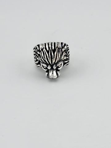 Brand New Sterling Silver 925 Lion Head Ring