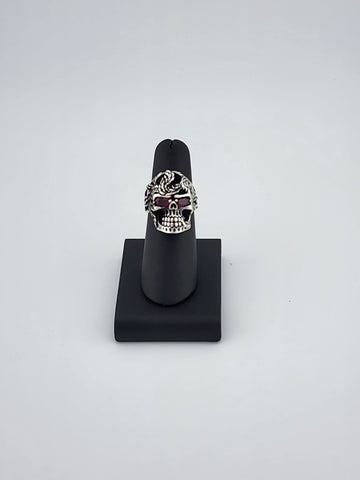 Brand New Sterling Silver 925 Skull Head Ring