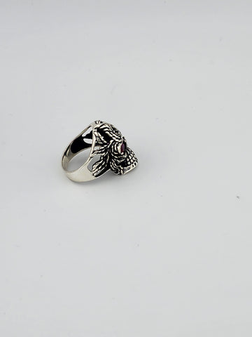 Brand New Sterling Silver 925 Skull Head Ring