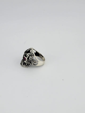 Brand New Sterling Silver 925 Skull Head Ring