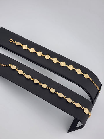 Brand New Brazilian 18k Gold Filled San Benito Bracelet