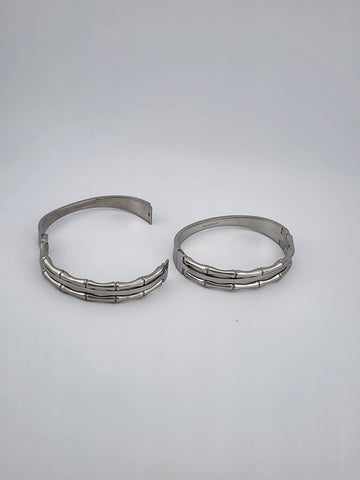 Brand New Stainless Steel Bamboo Bracelet