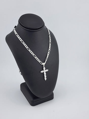 Brand New Sterling SIlver 925 Cross Necklace