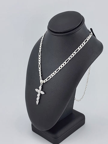 Brand New Sterling SIlver 925 Cross Necklace