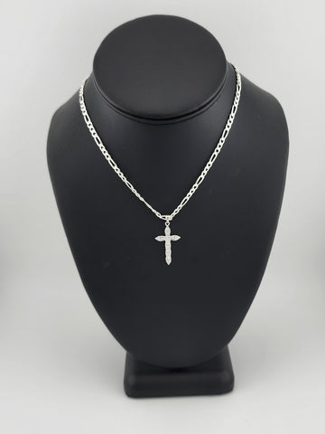 Brand New Sterling SIlver 925 Cross Necklace