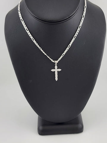 Brand New Sterling SIlver 925 Cross Necklace