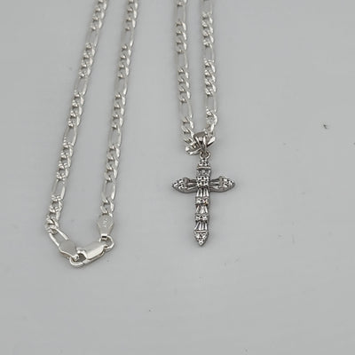 Brand New Sterling SIlver 925 Cross Necklace