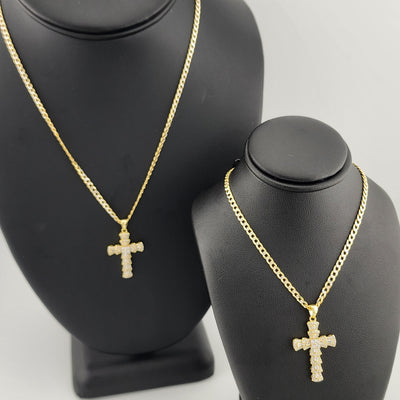 Brand New Sterling SIlver 925 Cross Necklace