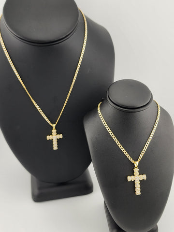 Brand New Sterling SIlver 925 Cross Necklace