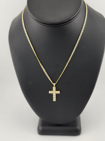 Brand New Sterling SIlver 925 Cross Necklace