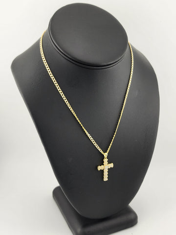 Brand New Sterling SIlver 925 Cross Necklace