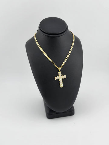 Brand New Sterling SIlver 925 Cross Necklace