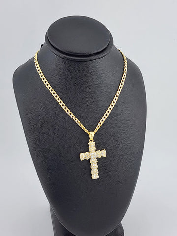 Brand New Sterling SIlver 925 Cross Necklace