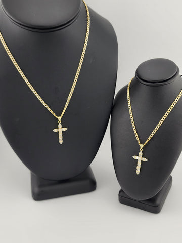 Brand New Sterling Silver 925 Cross Necklace