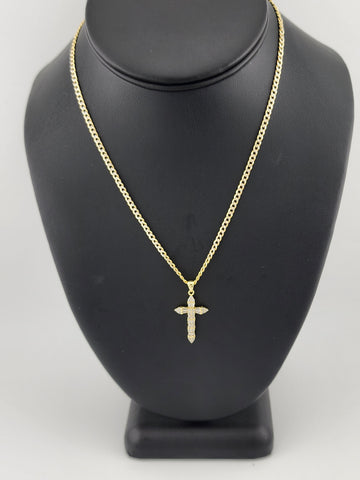 Brand New Sterling Silver 925 Cross Necklace