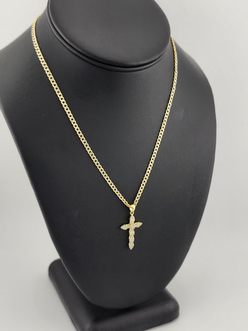 Brand New Sterling Silver 925 Cross Necklace