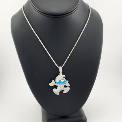 Brand New Smurf Necklace