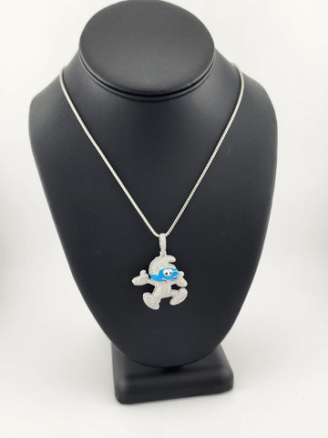 Brand New Smurf Necklace