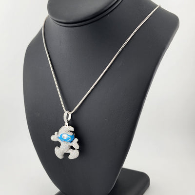 Brand New Smurf Necklace