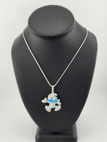 Brand New Smurf Necklace