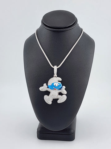 Brand New Smurf Necklace