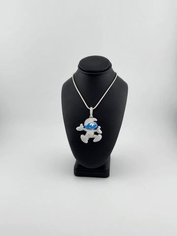 Brand New Smurf Necklace