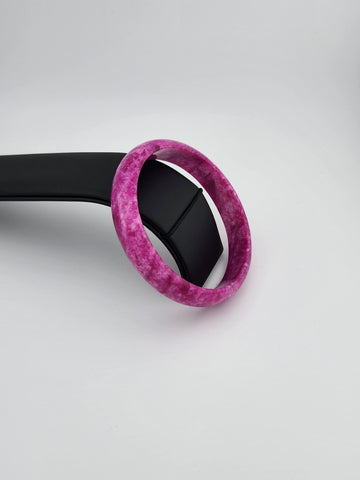 Brand New Pink Agate Bangle Bracelet