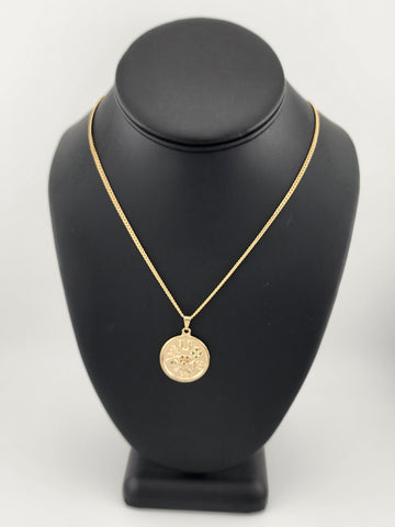 Brand New Brazilian 18k Gold Filled Lucky Charms Necklace