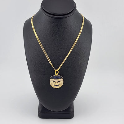 Brand New Happy Emoji Necklace