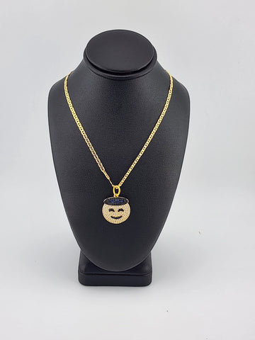 Brand New Happy Emoji Necklace