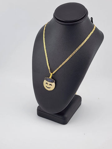 Brand New Happy Emoji Necklace