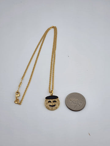 Brand New Happy Emoji Necklace