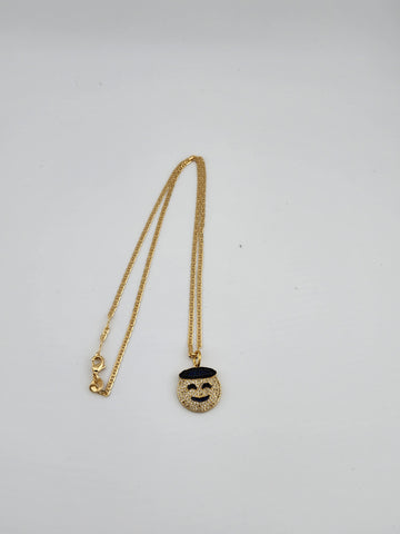 Brand New Happy Emoji Necklace