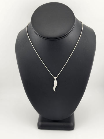 Brand New Sterling Silver 925 Coyote Tooth Necklace