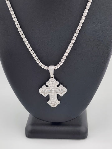 Brand New Sterling Silver 925 Cross Necklace